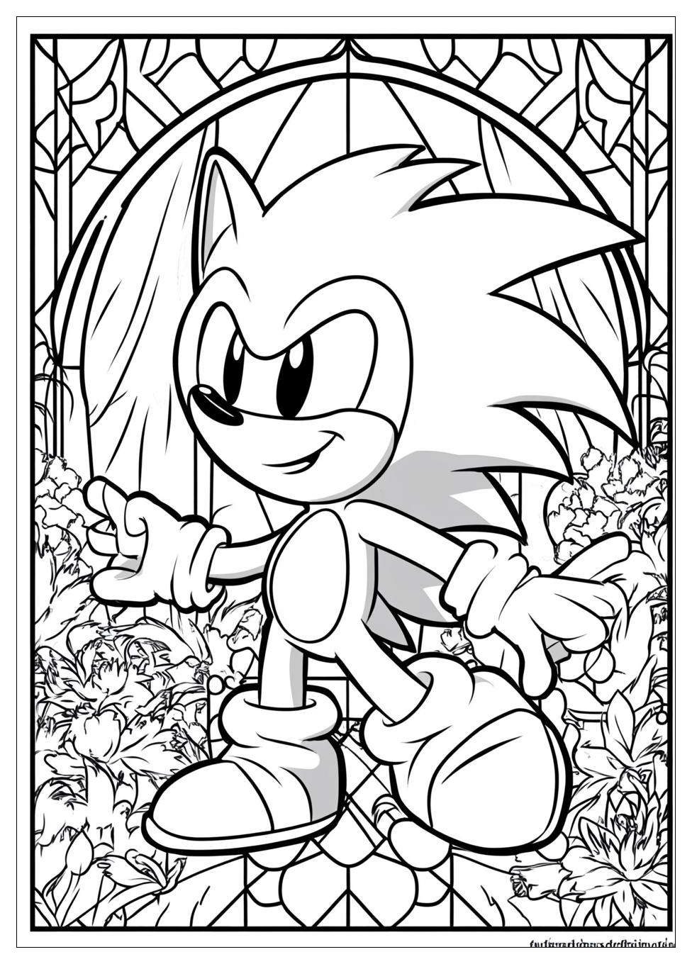 Disegni Sonic Da Colorare 20