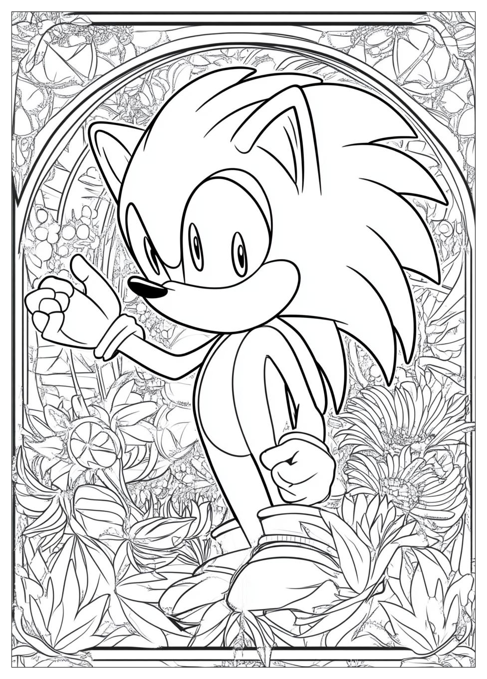 Disegni Sonic Da Colorare 22