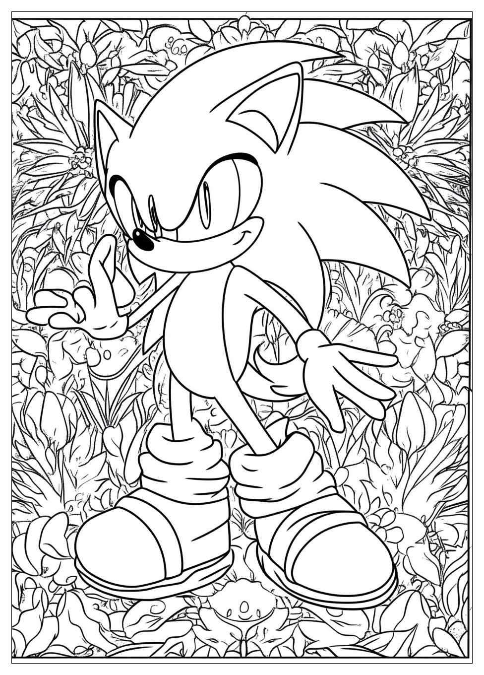 Disegni Sonic Da Colorare 3