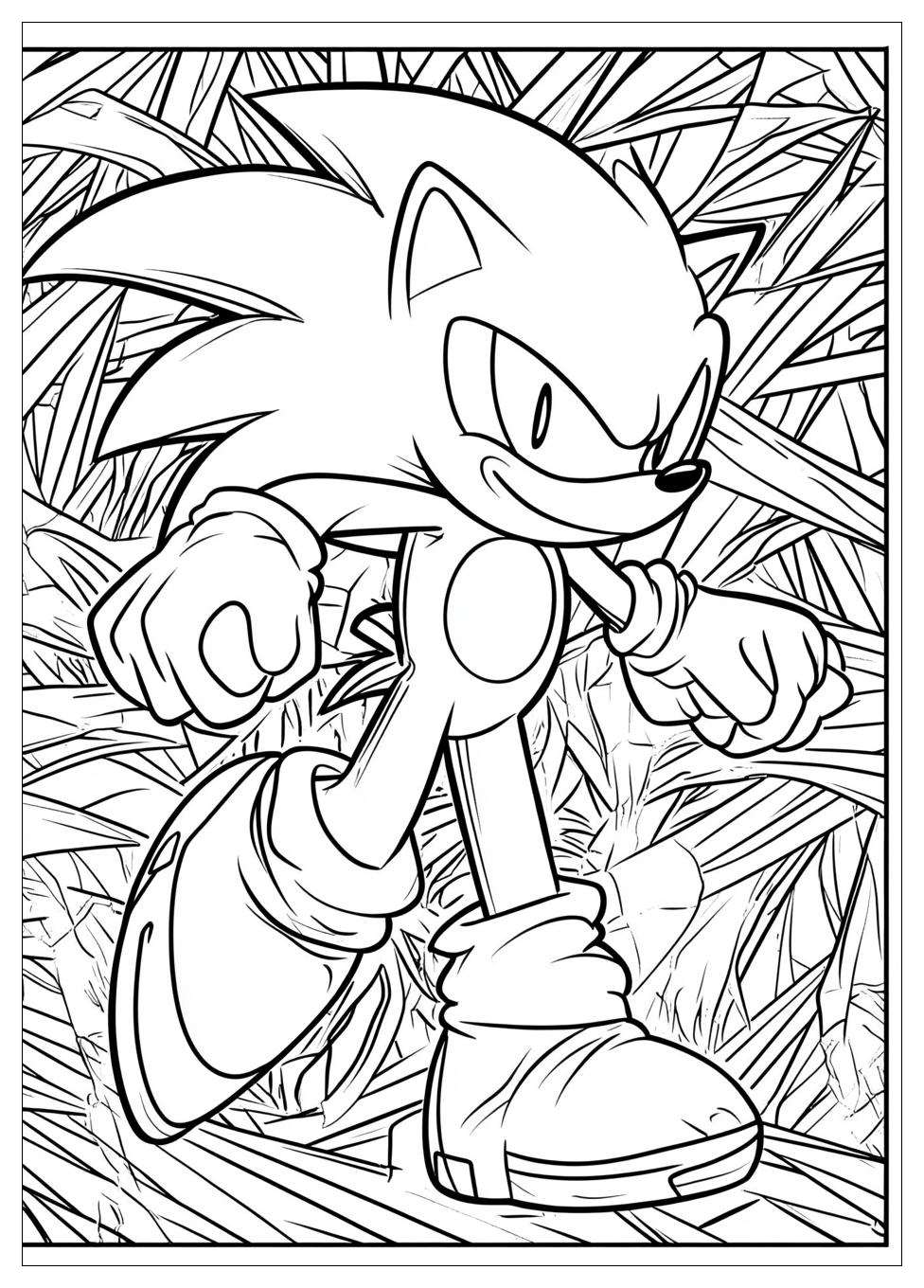 Disegni Sonic Da Colorare 4