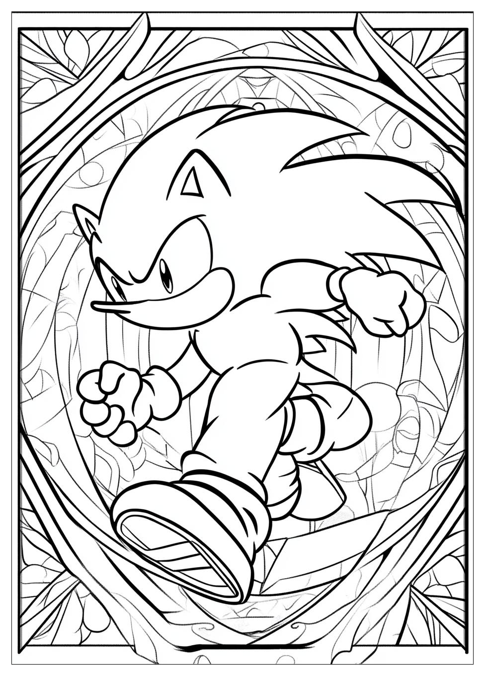 Disegni Sonic Da Colorare 6