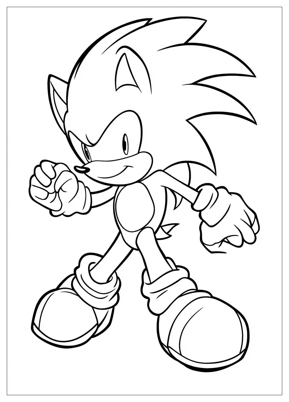 Disegni Sonic Da Colorare 7