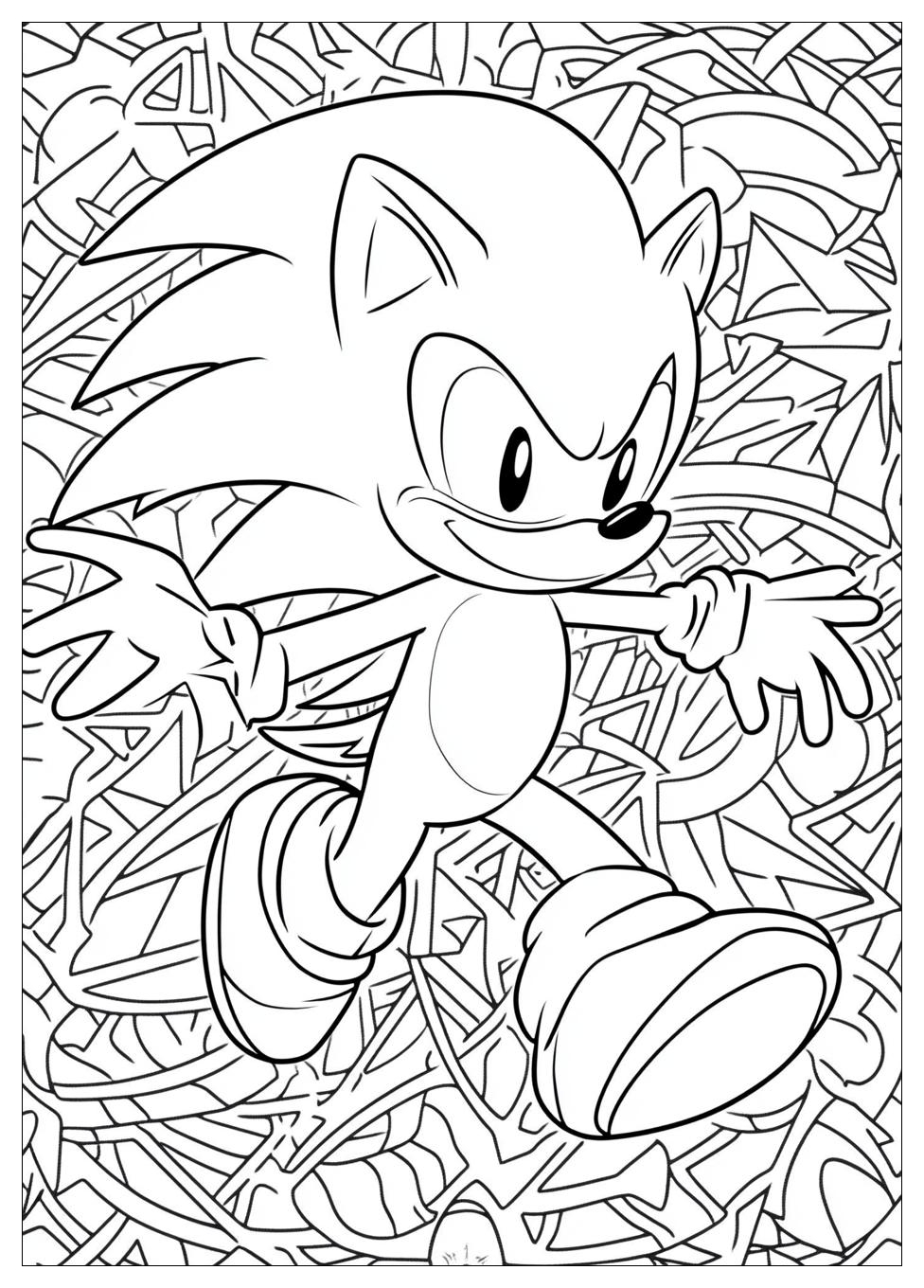 Disegni Sonic Da Colorare 8