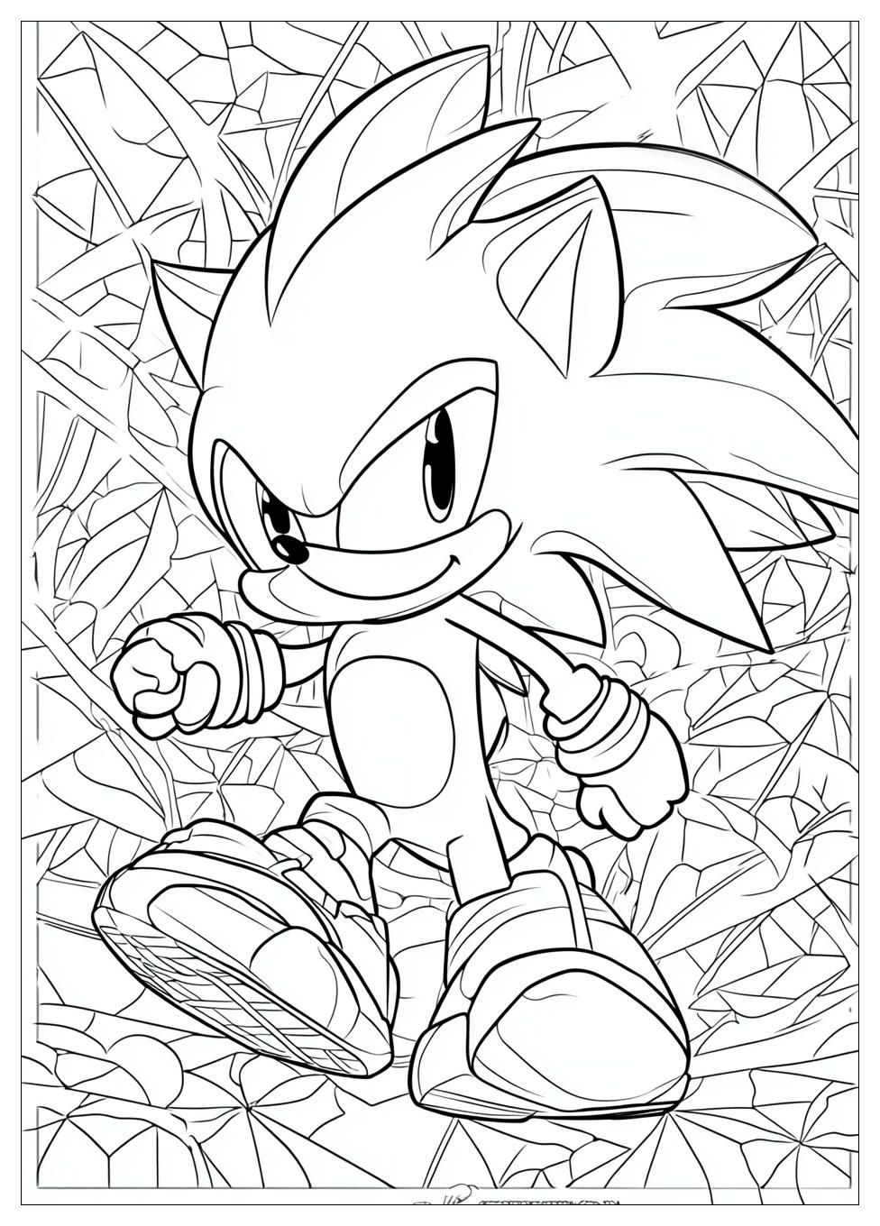 Disegni Sonic Da Colorare 9