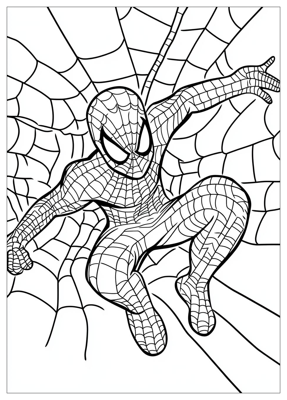 Disegni Spiderman Da Colorare 1