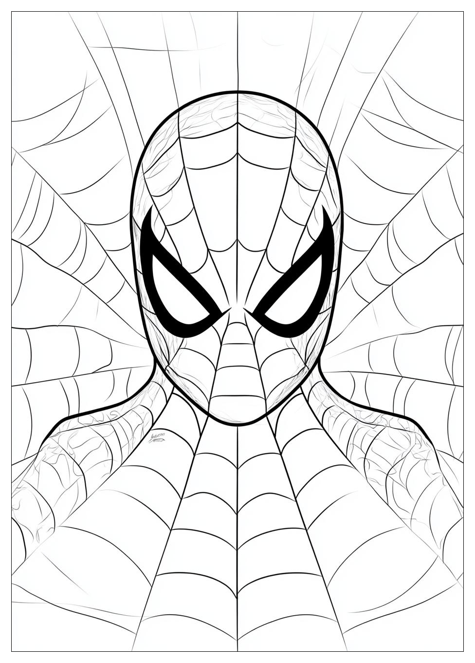 Disegni Spiderman Da Colorare 10