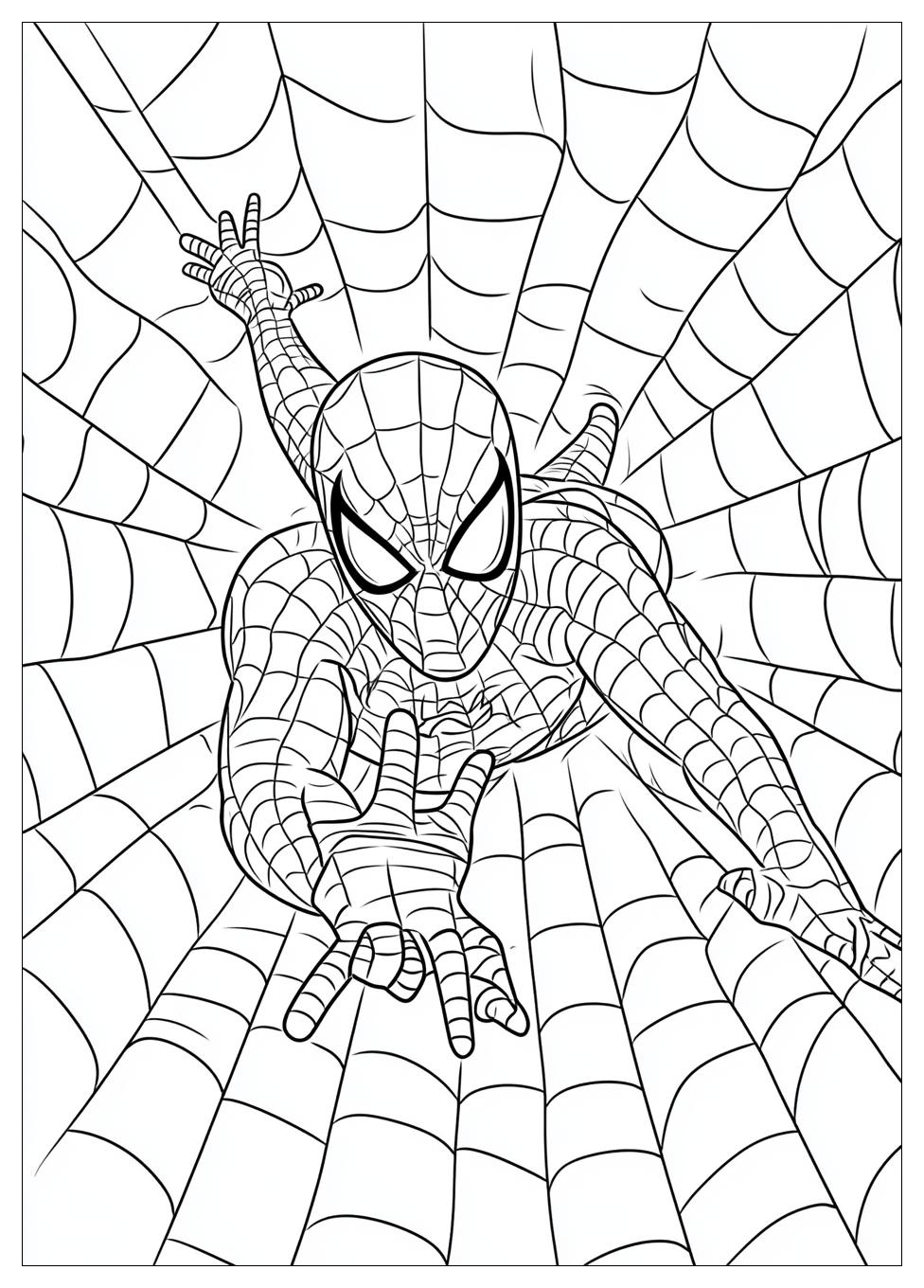 Disegni Spiderman Da Colorare 11