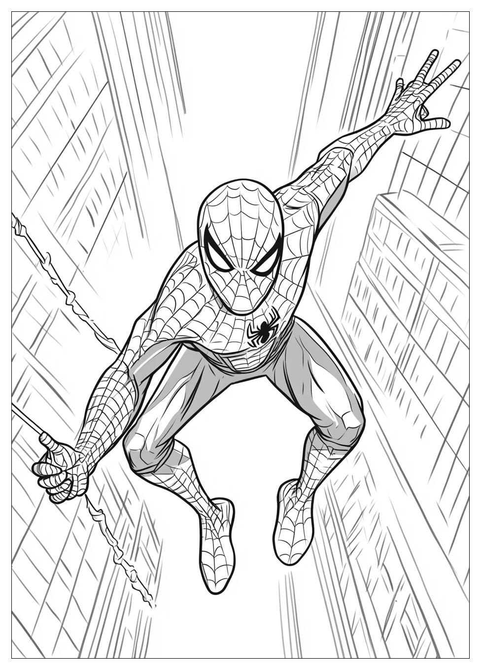 Disegni Spiderman Da Colorare 13