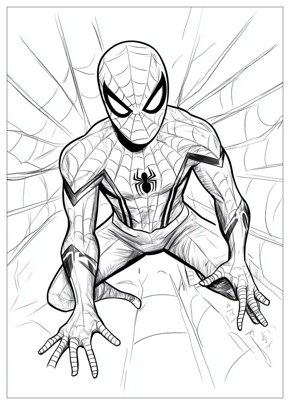 Disegni Spiderman Da Colorare 17