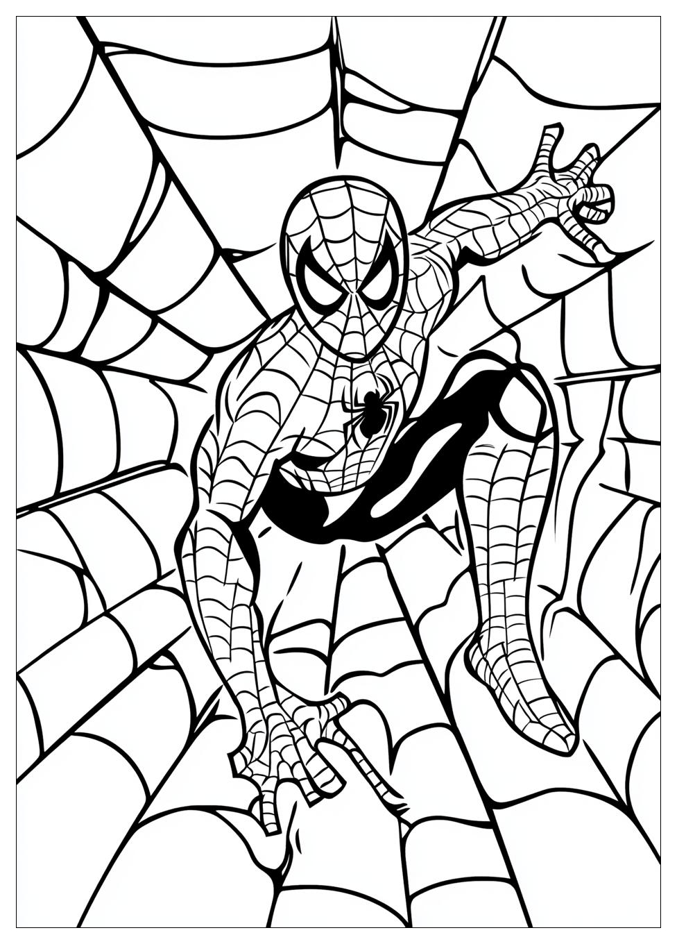 Disegni Spiderman Da Colorare 2