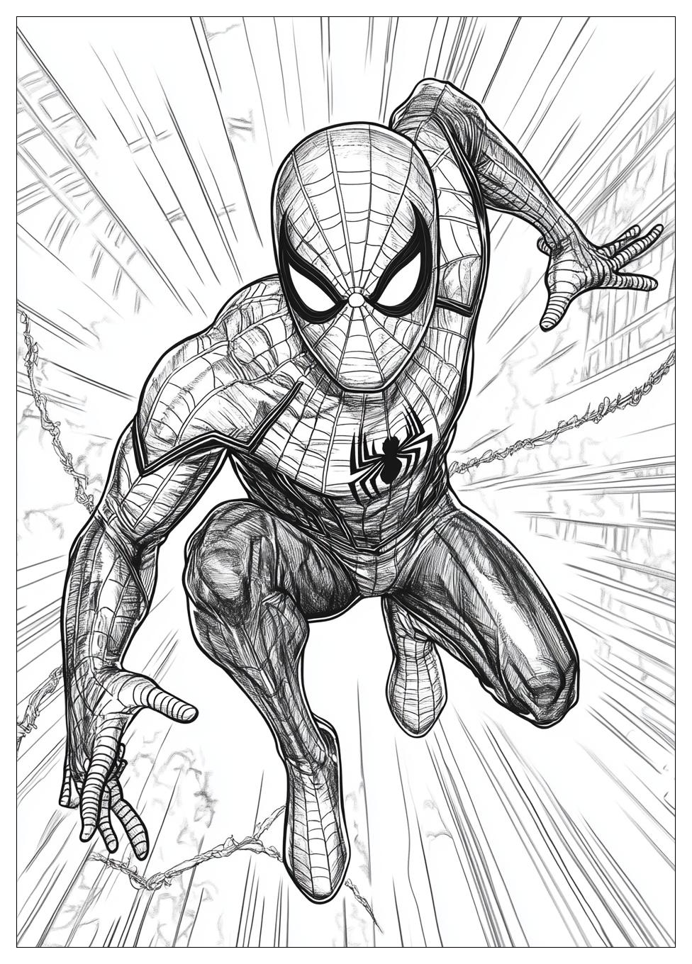 Disegni Spiderman Da Colorare 21