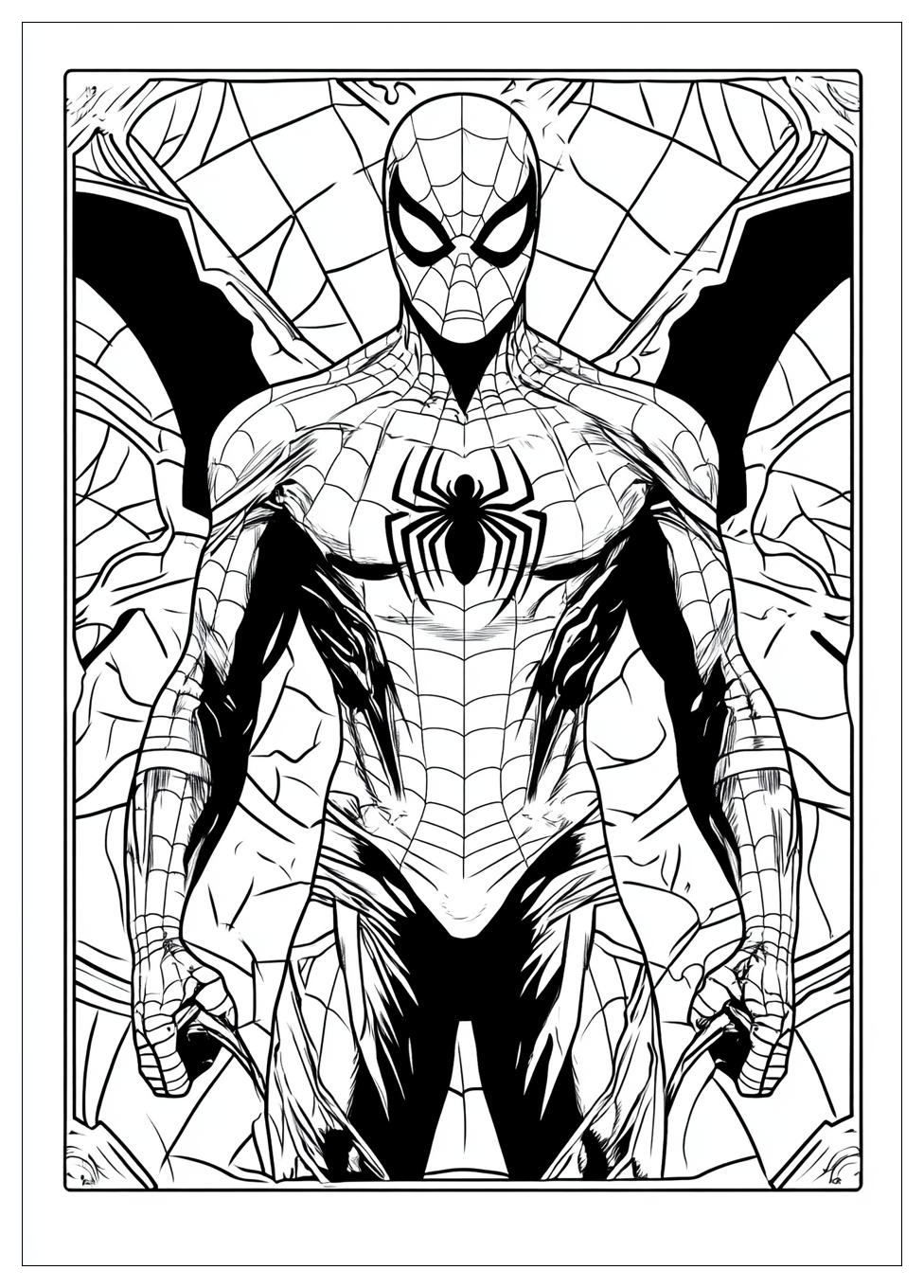 Disegni Spiderman Da Colorare 24