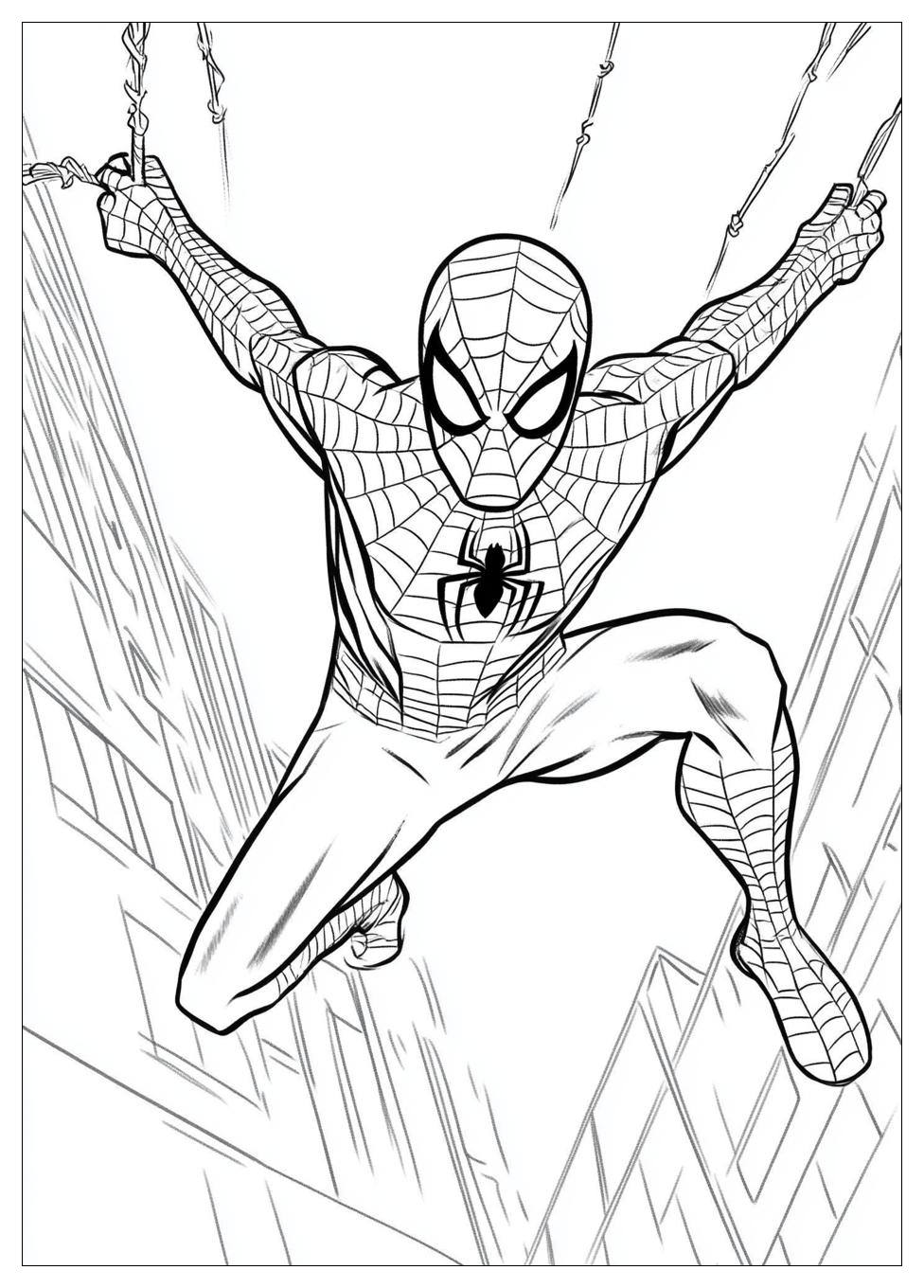 Disegni Spiderman Da Colorare 4