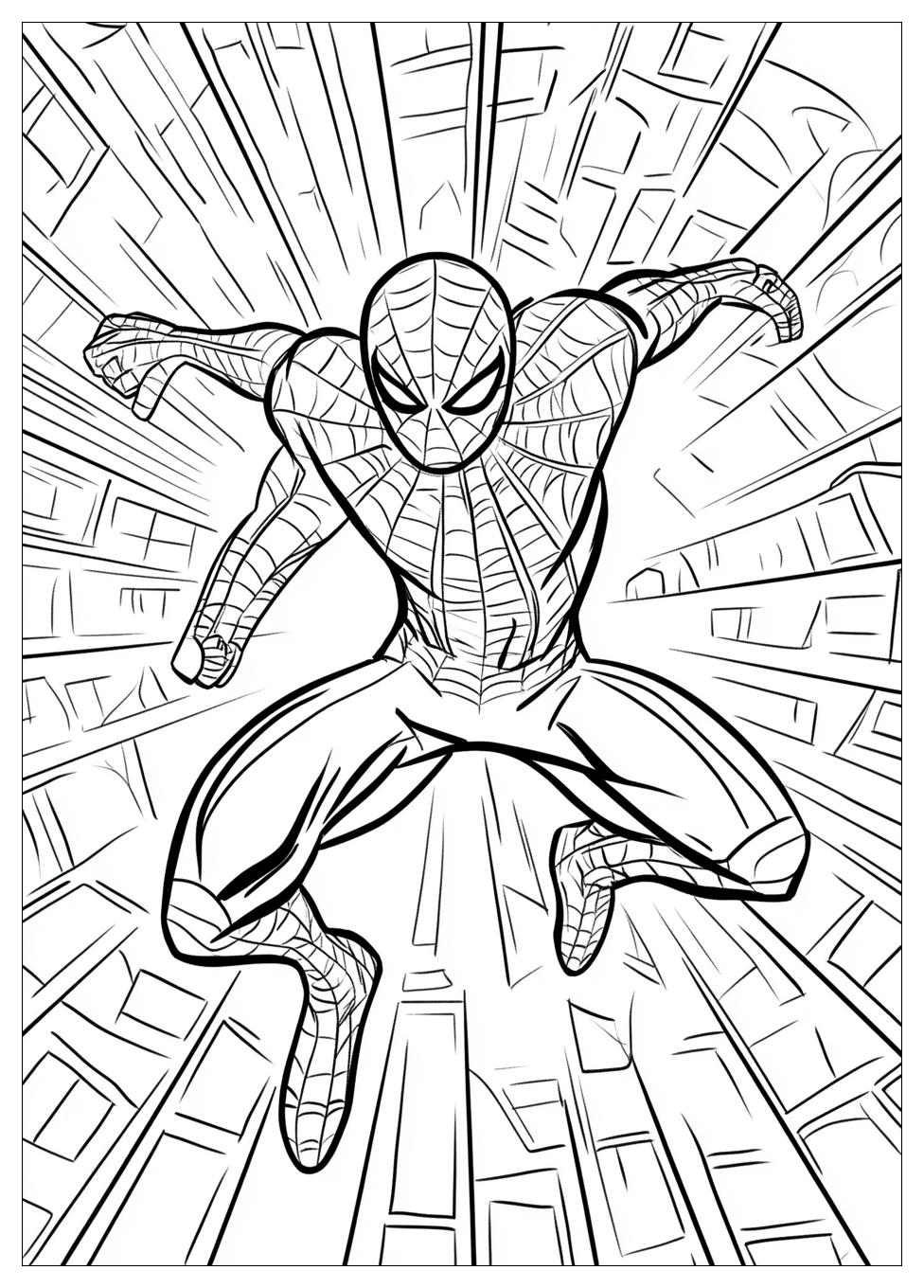 Disegni Spiderman Da Colorare 7