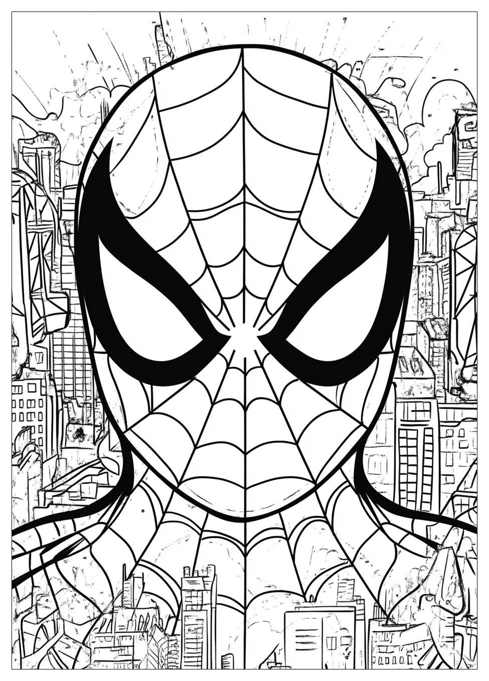 Disegni Spiderman Da Colorare 9