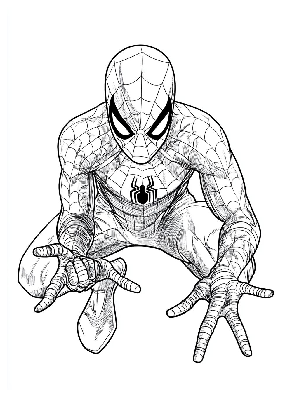 Disegni Spidey Da Colorare 10