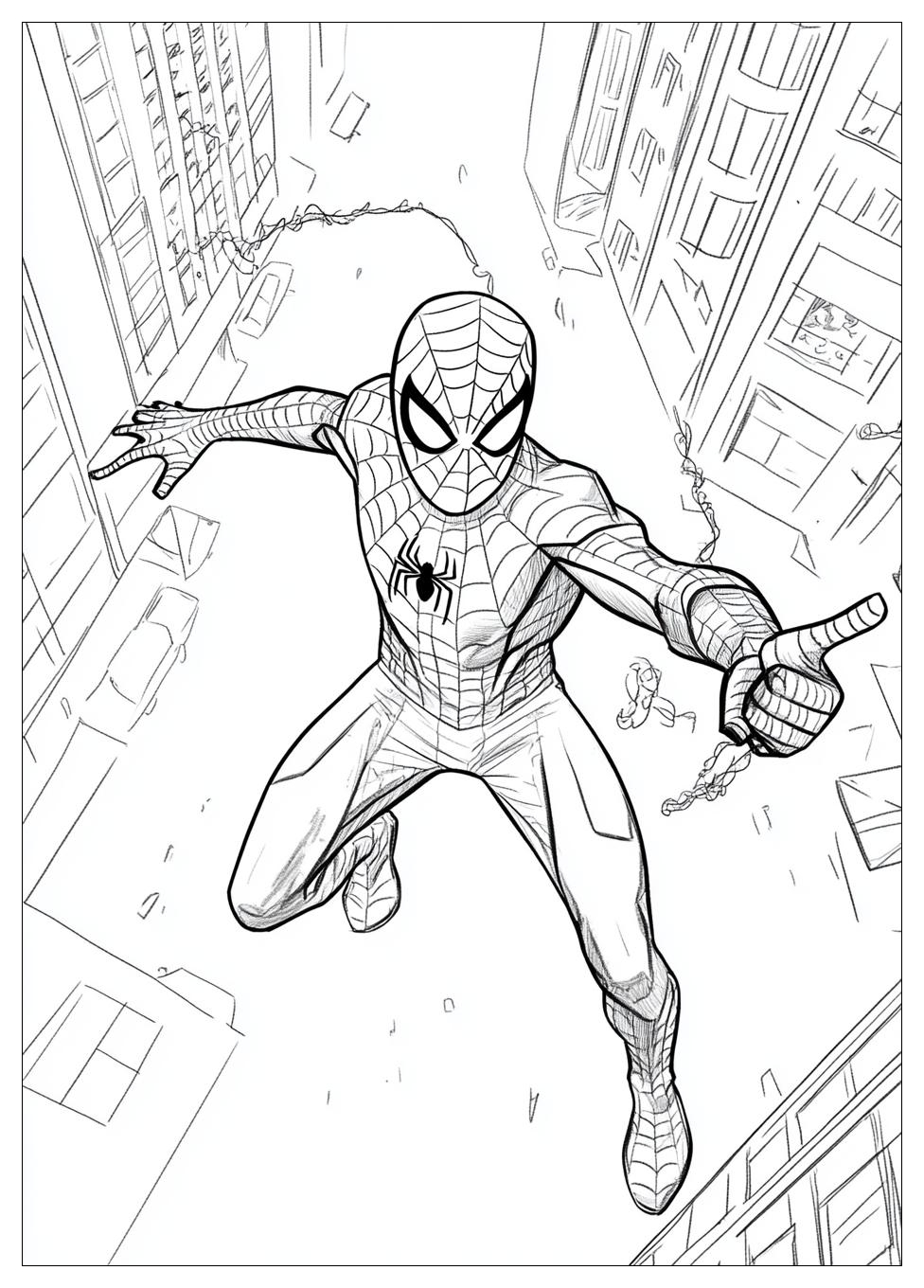 Disegni Spidey Da Colorare 12