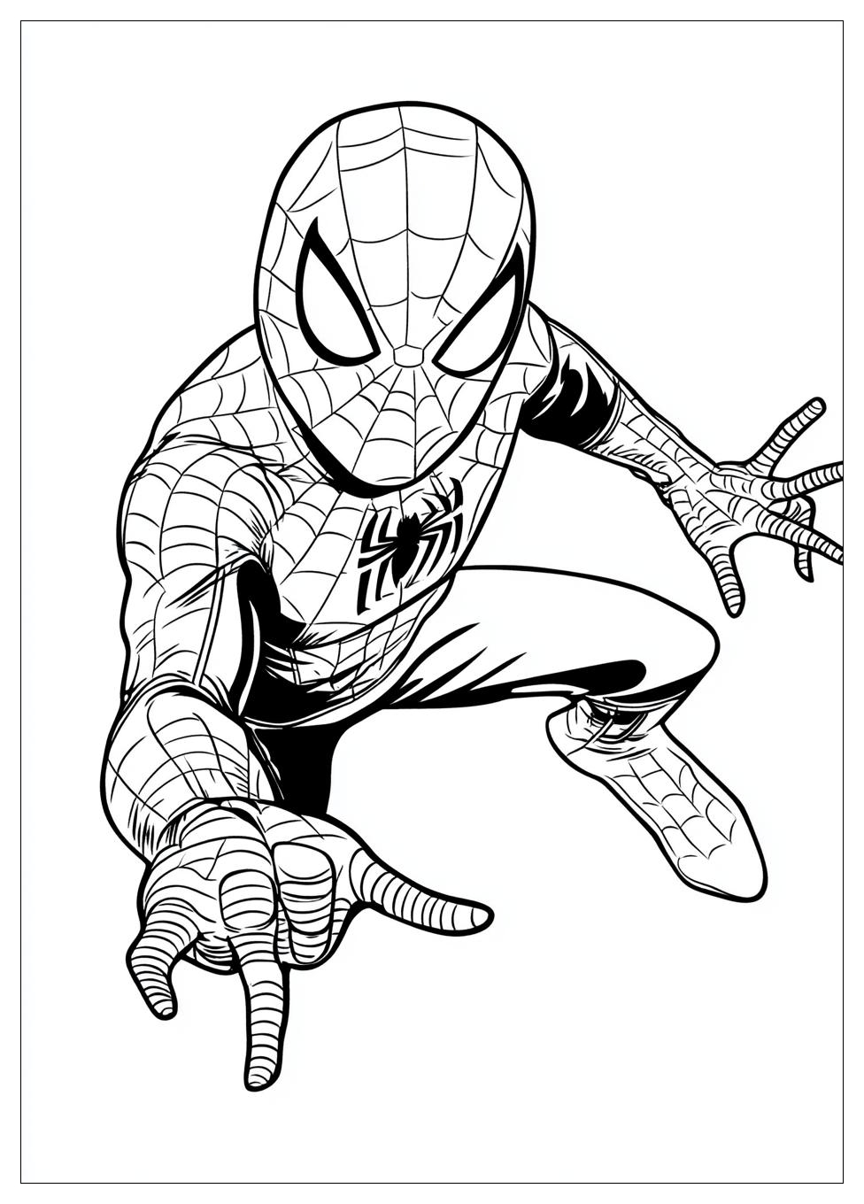 Disegni Spidey Da Colorare 4