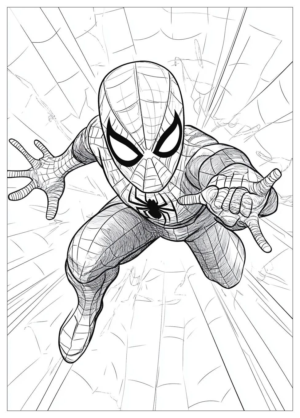 Disegni Spidey Da Colorare 8