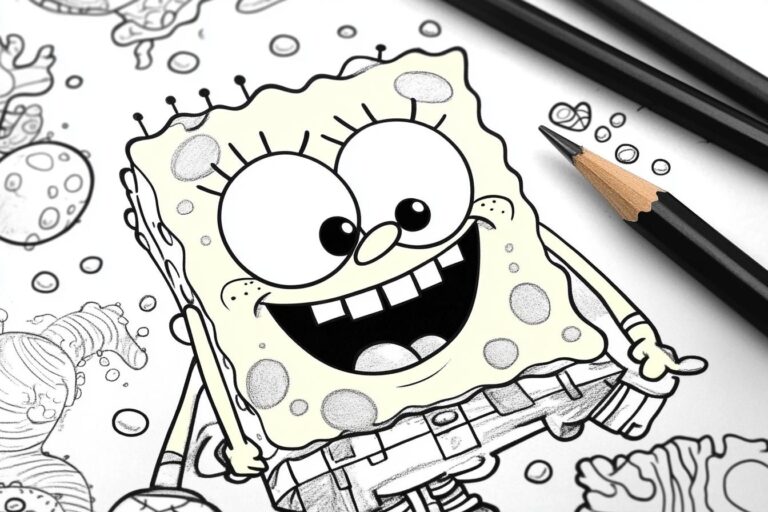 Spongebob Da Colorare : Il Divertimento Creativo per Tutti