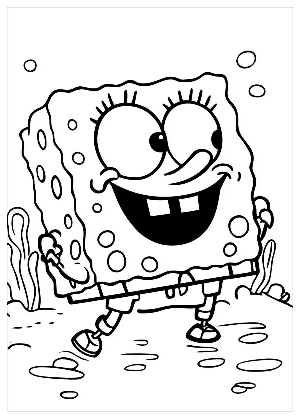 Disegni Spongebob Da Colorare 1