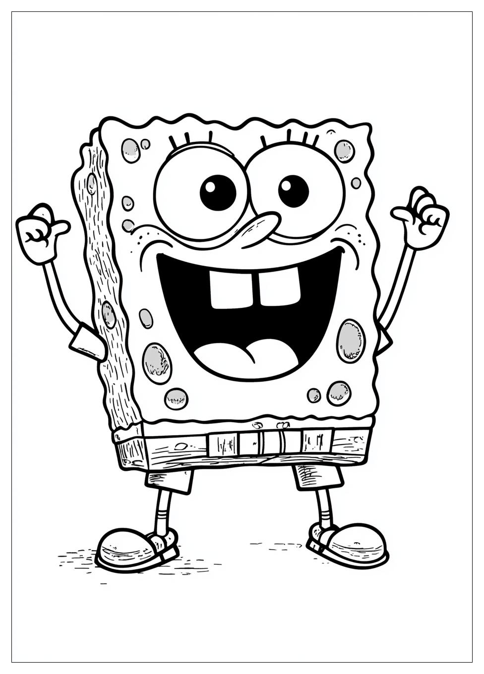 Disegni Spongebob Da Colorare 10