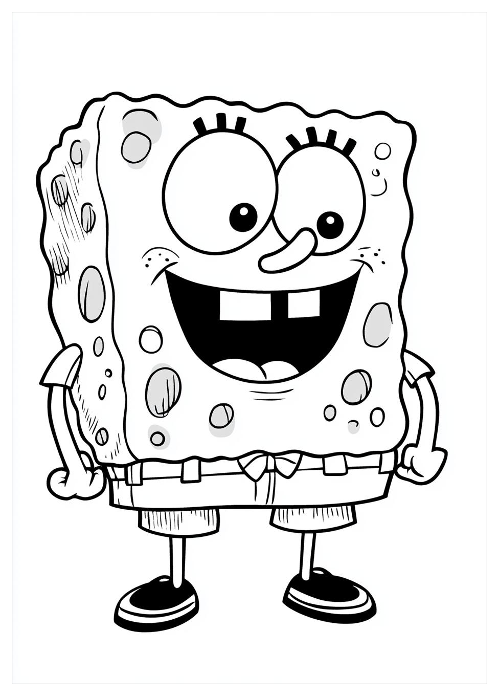 Disegni Spongebob Da Colorare 11