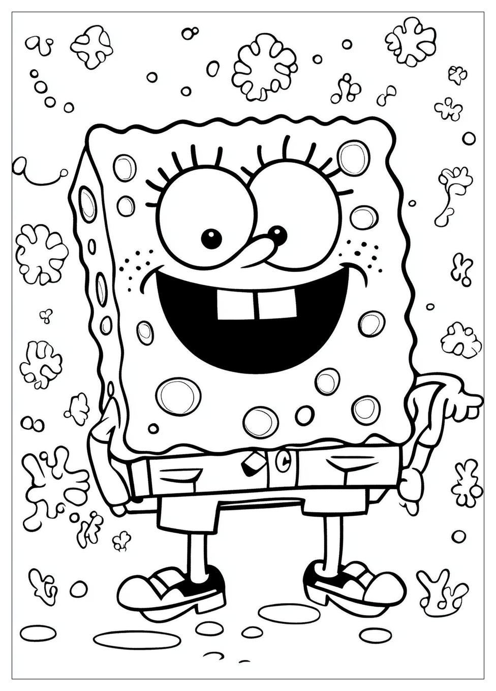 Disegni Spongebob Da Colorare 14