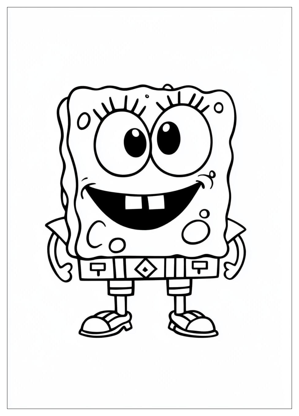 Disegni Spongebob Da Colorare 19