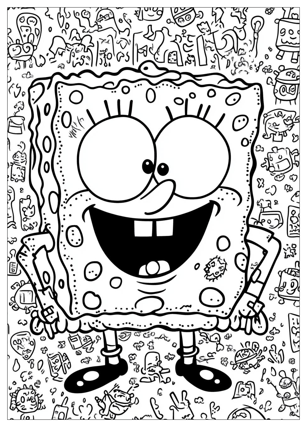 Disegni Spongebob Da Colorare 23