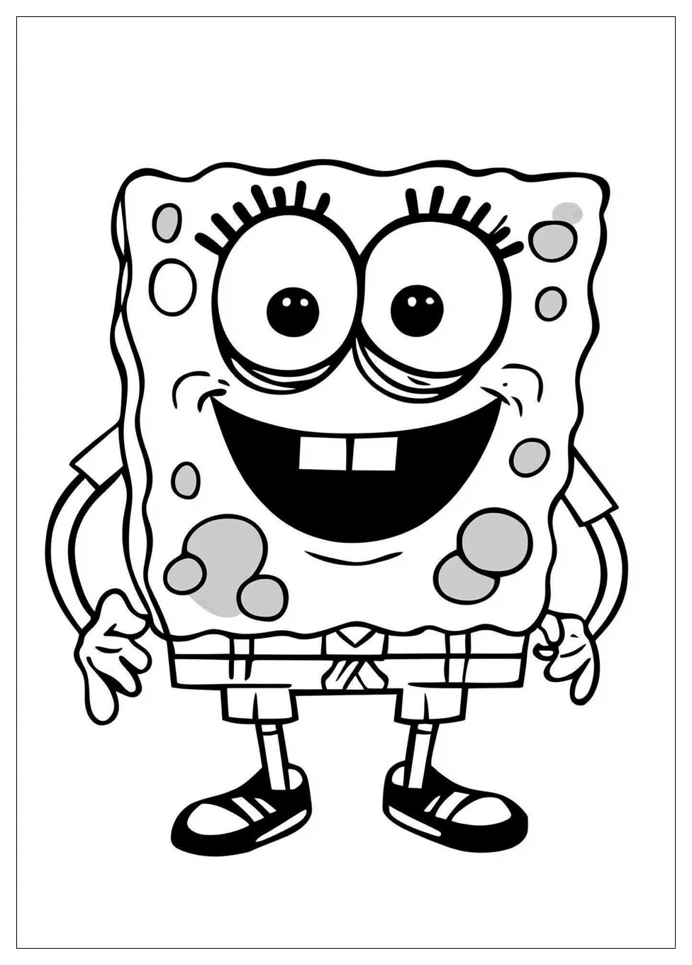 Disegni Spongebob Da Colorare 4