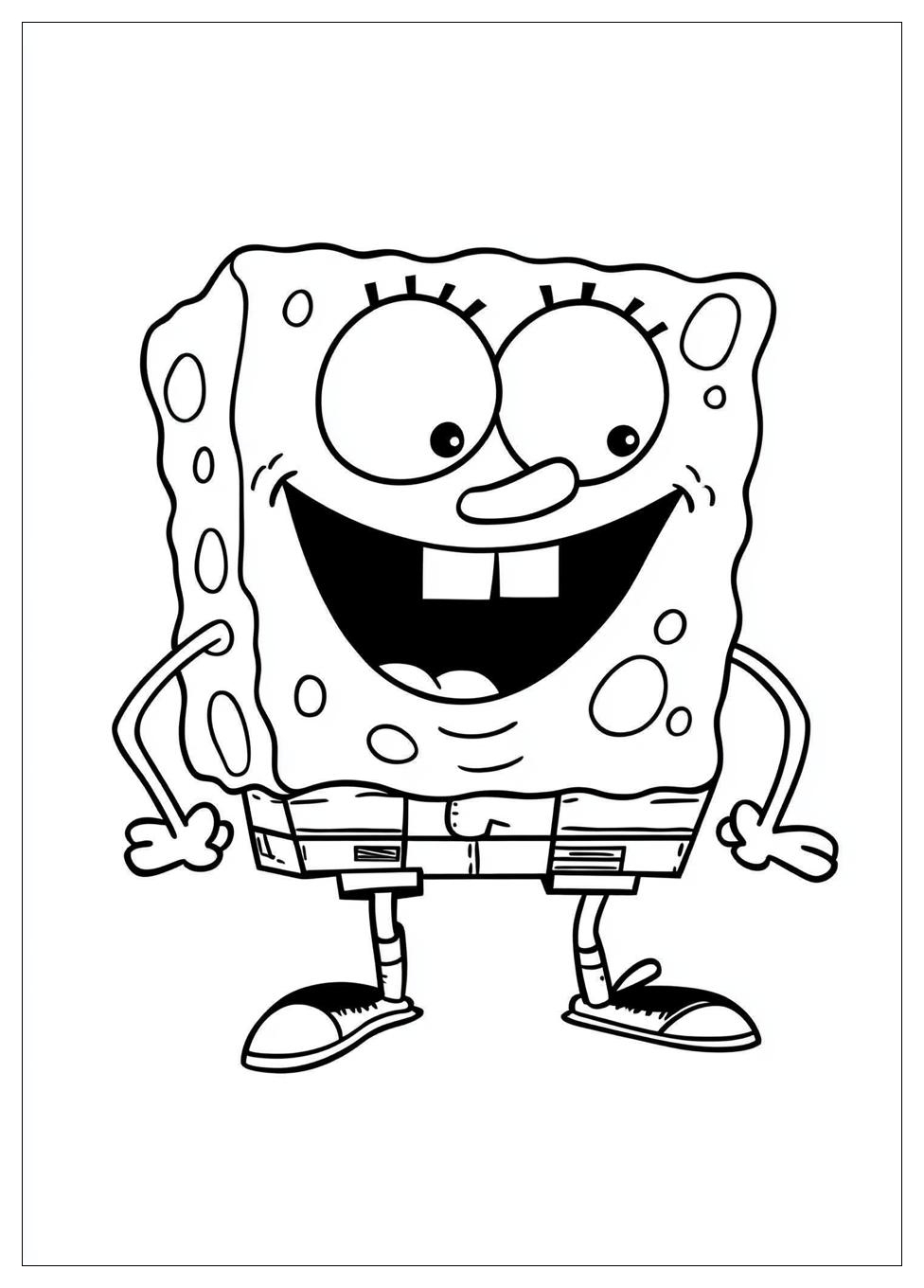 Disegni Spongebob Da Colorare 5