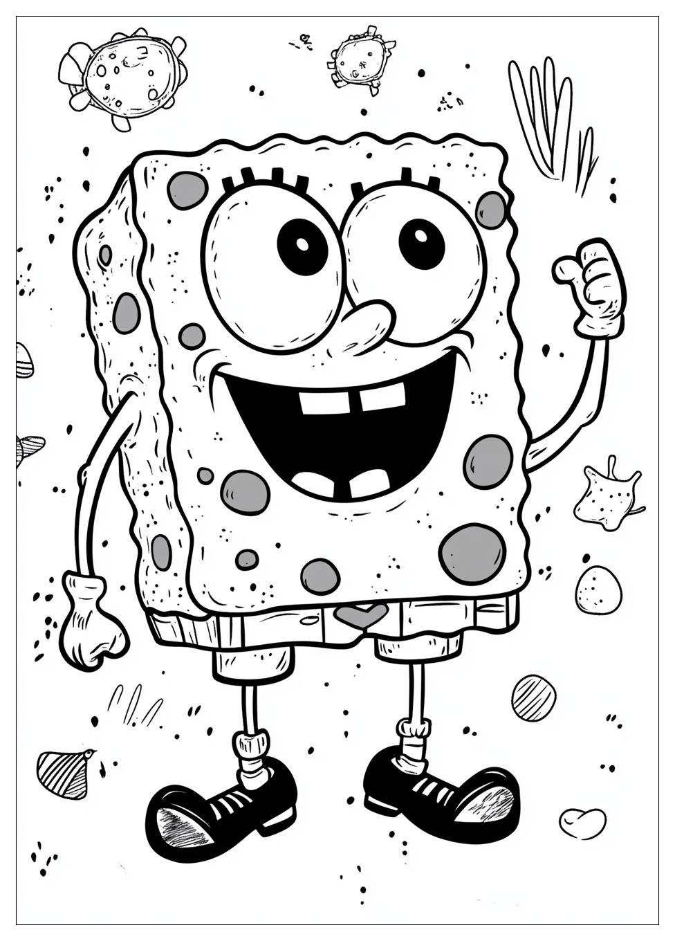 Disegni Spongebob Da Colorare 6