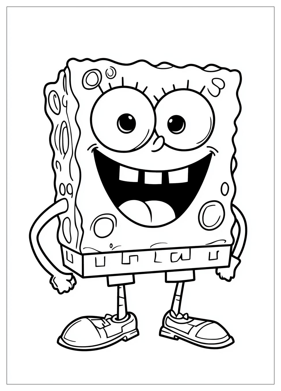 Disegni Spongebob Da Colorare 7