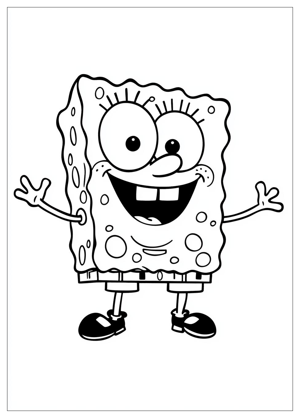 Disegni Spongebob Da Colorare 8