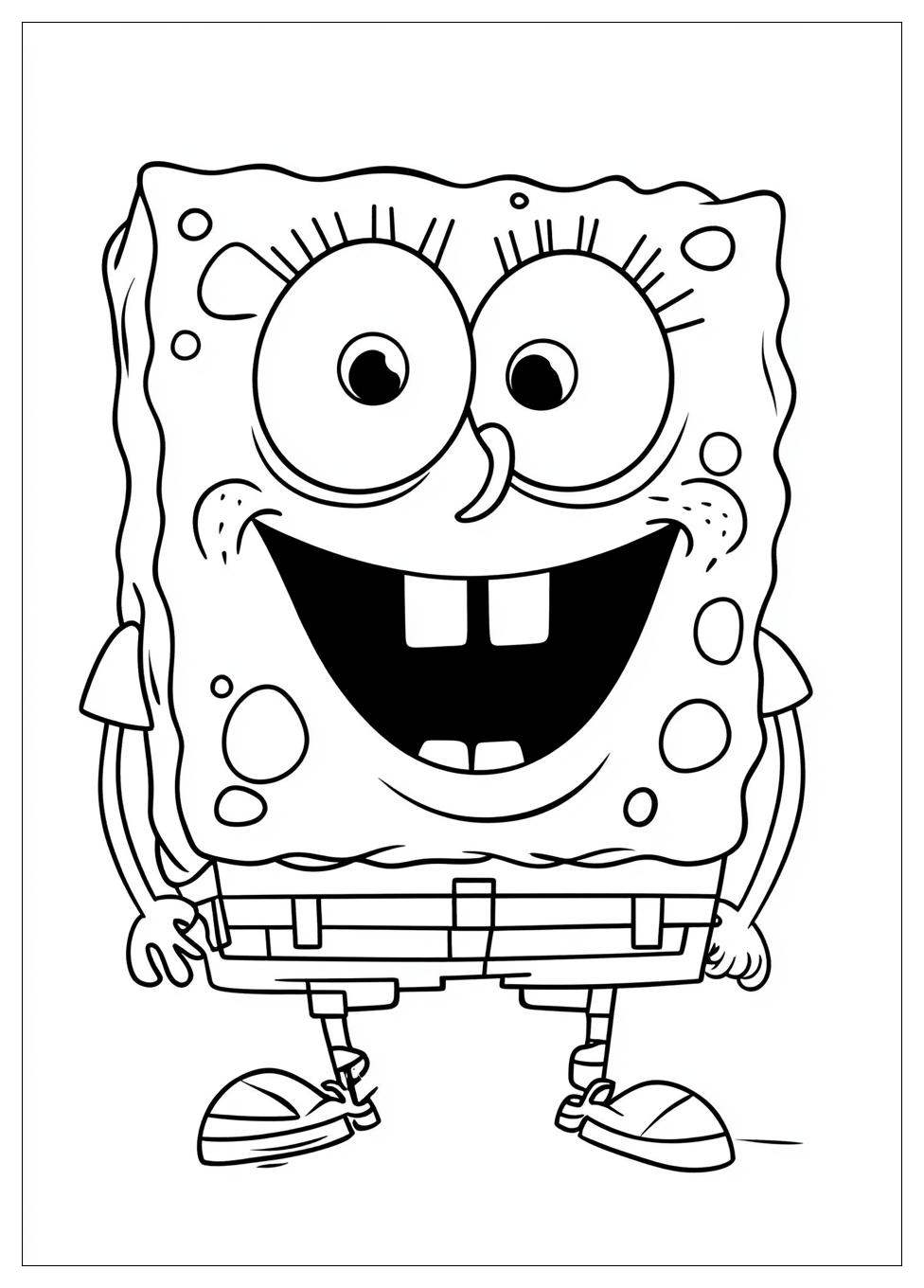 Disegni Spongebob Da Colorare 9