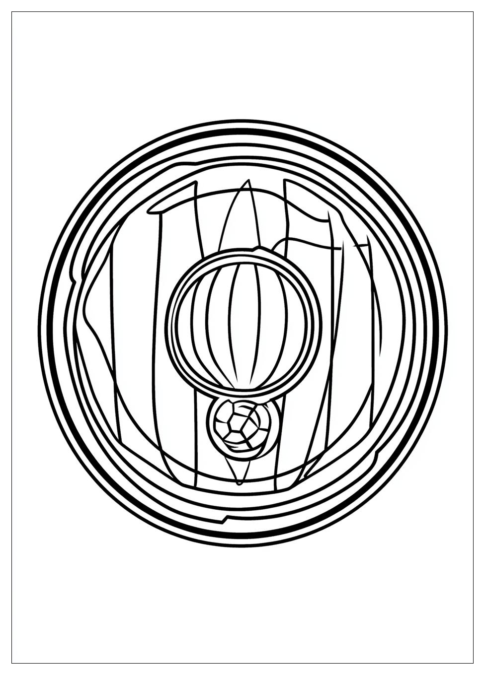 Disegni Stemma Del Milan Da Colorare 19