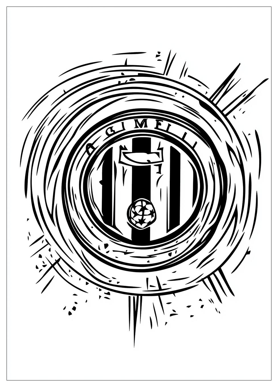 Disegni Stemma Del Milan Da Colorare 21