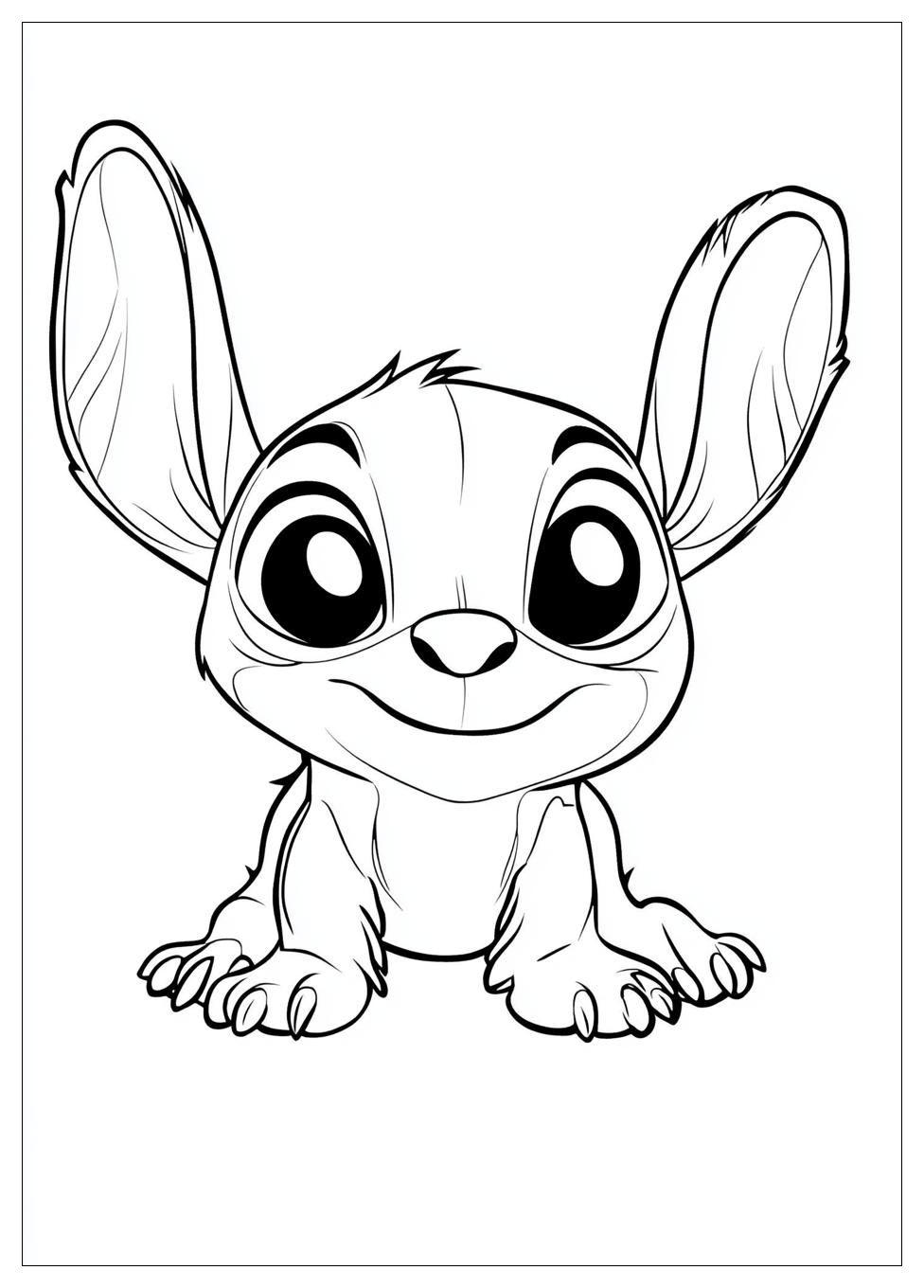 Disegni Stitch Da Colorare 4