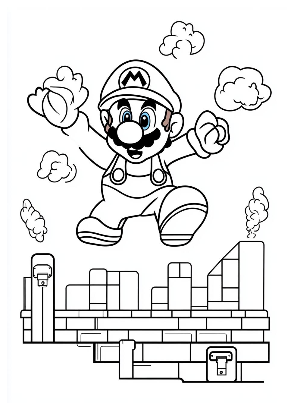 Disegni Super Mario Da Colorare 9