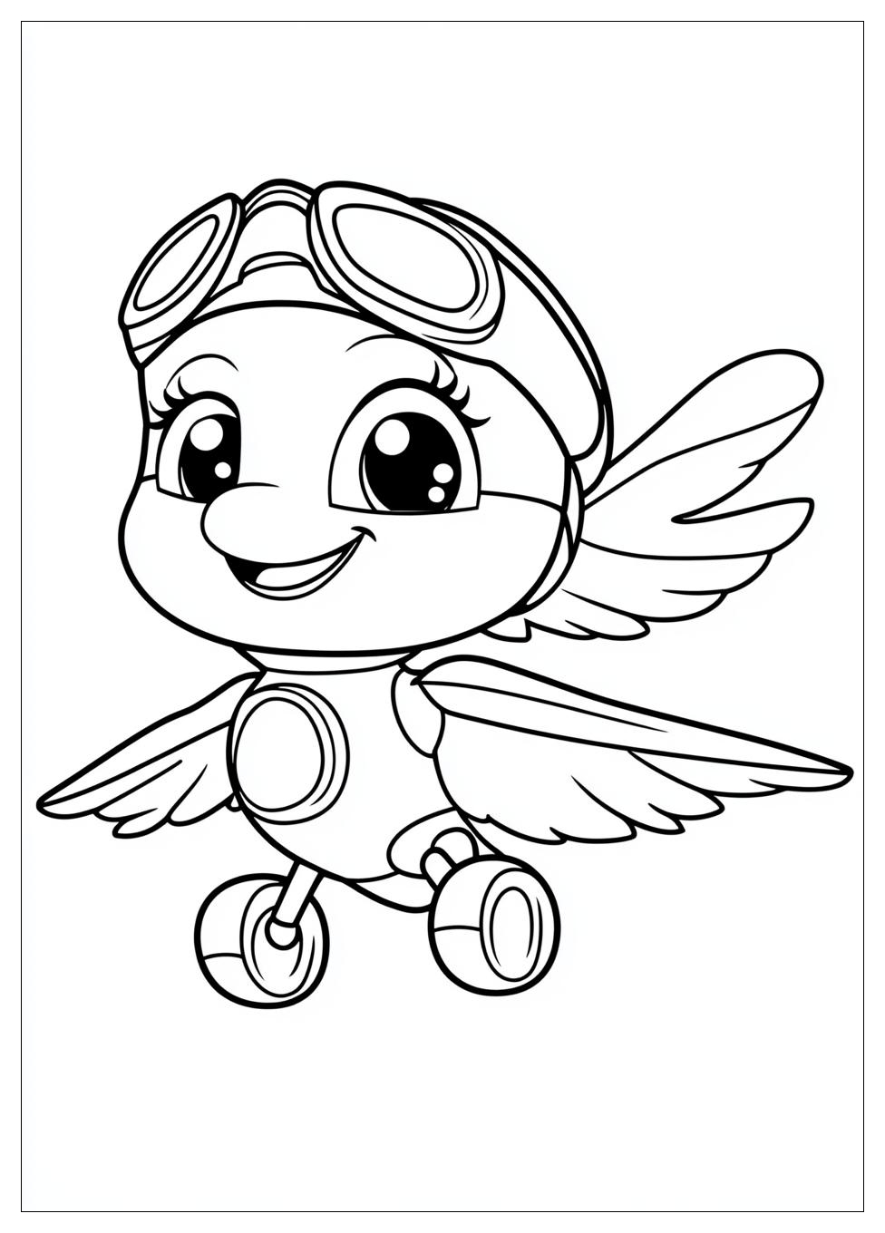 Disegni Super Wings Da Colorare 10