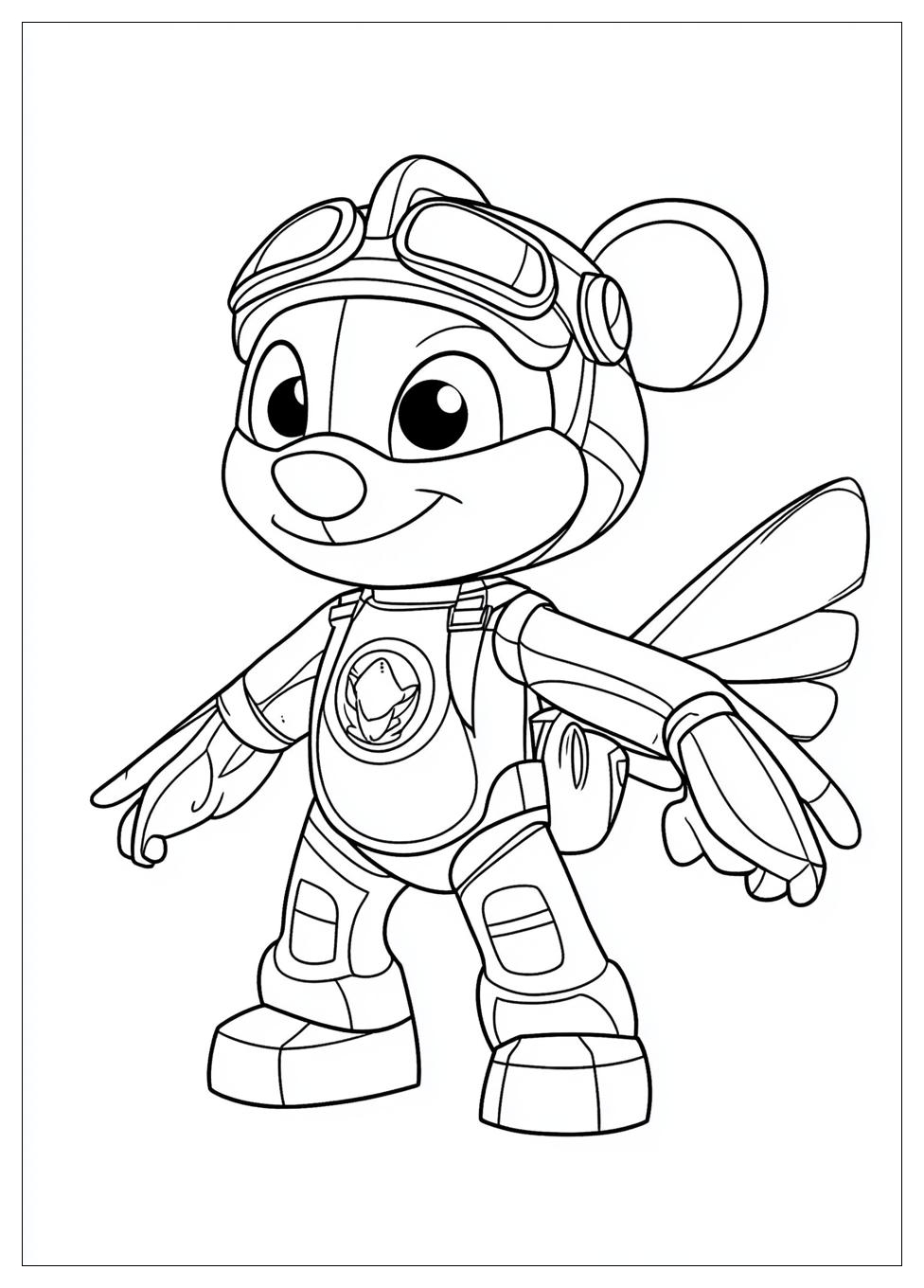 Disegni Super Wings Da Colorare 12