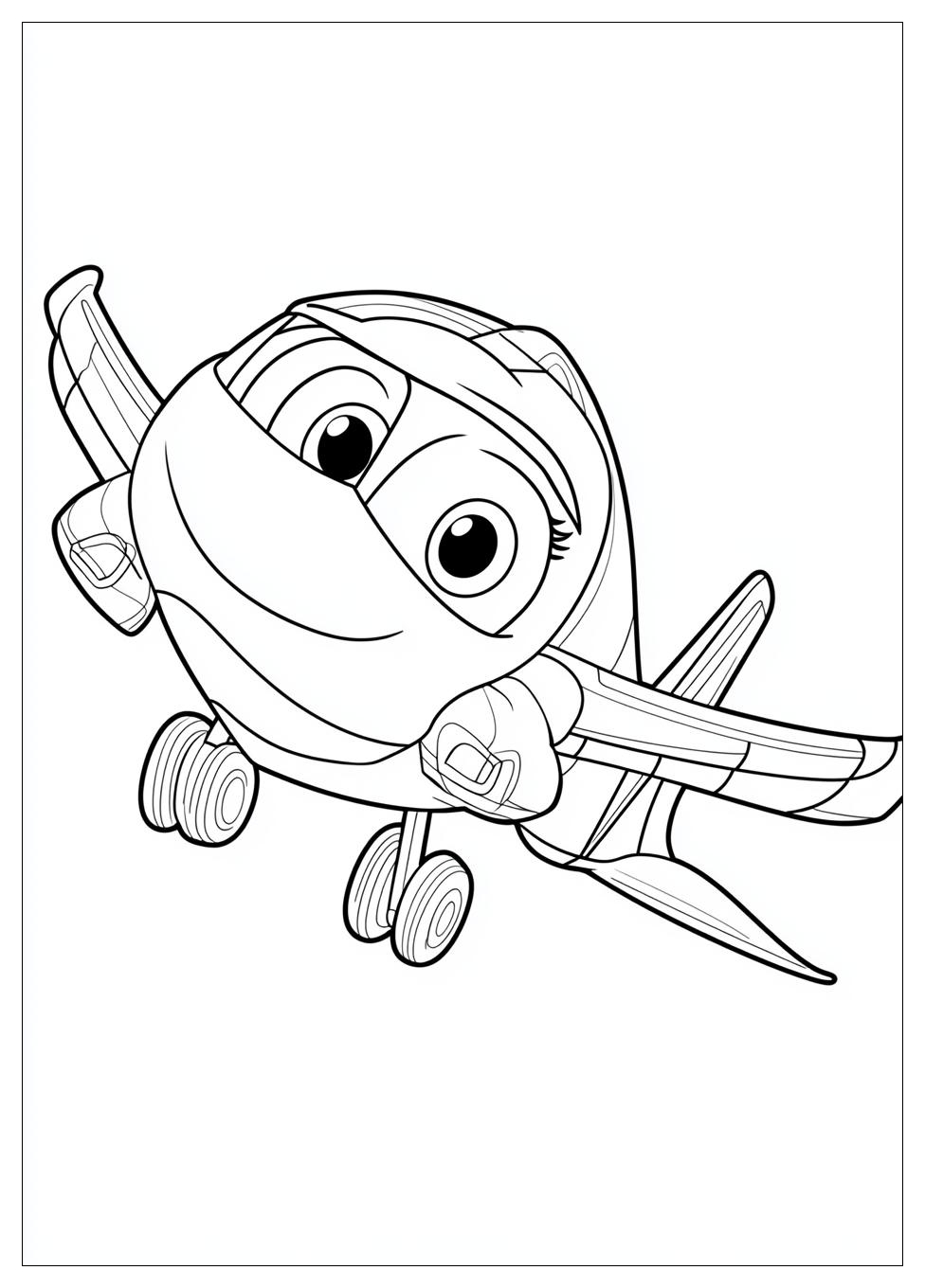 Disegni Super Wings Da Colorare 14