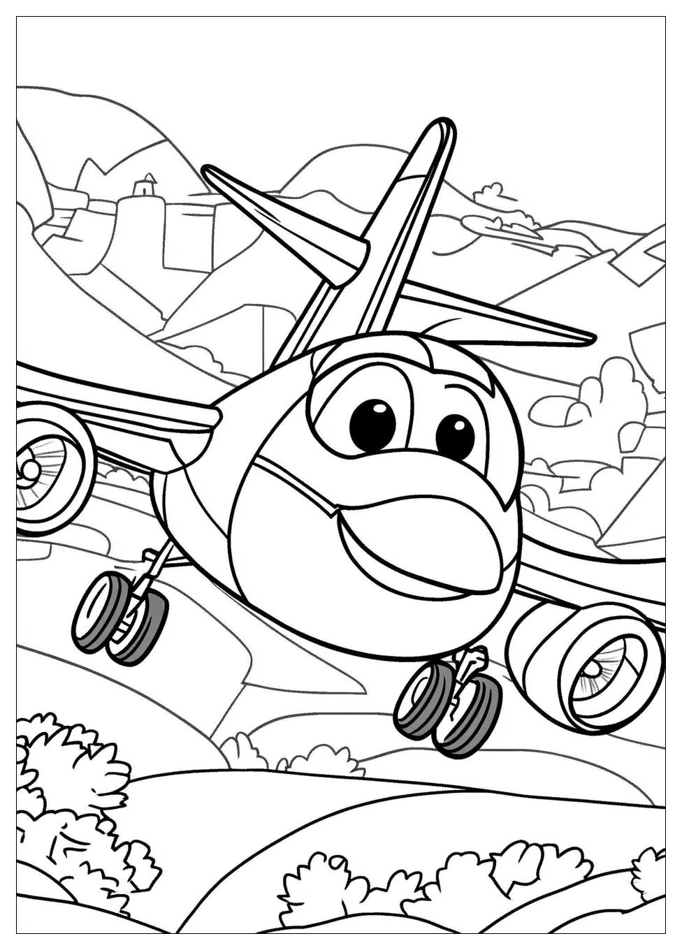 Disegni Super Wings Da Colorare 16