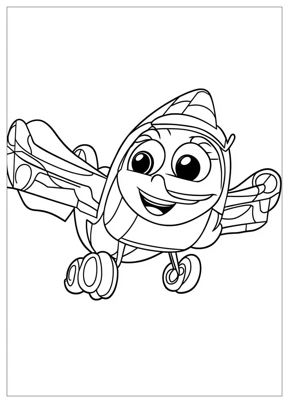 Disegni Super Wings Da Colorare 20