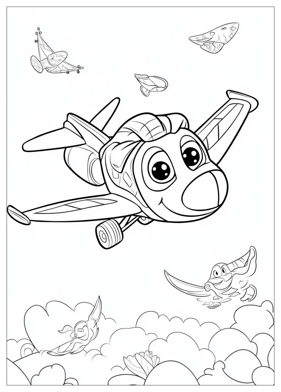 Disegni Super Wings Da Colorare 23