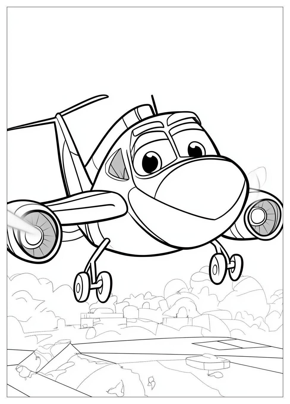 Disegni Super Wings Da Colorare 3