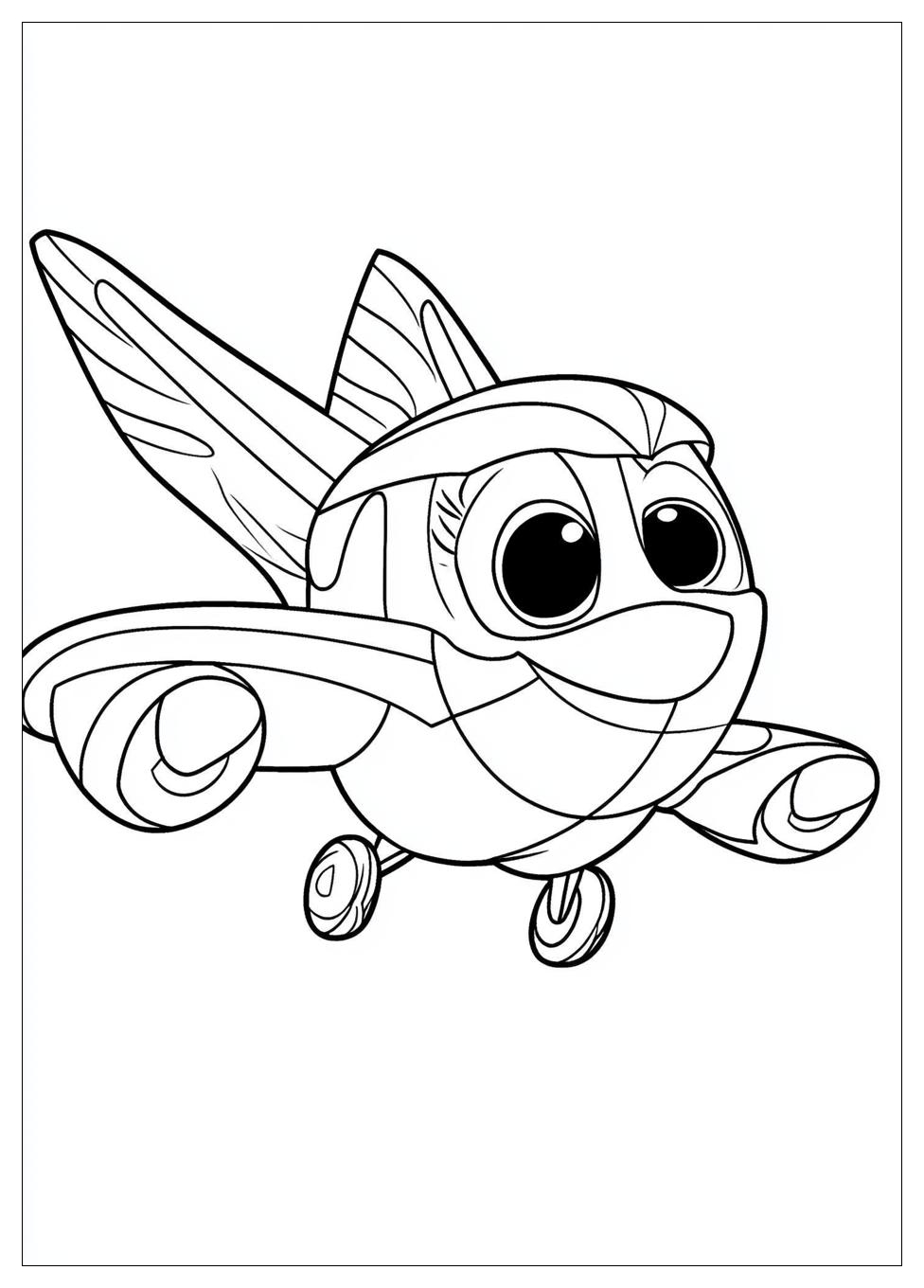 Disegni Super Wings Da Colorare 5