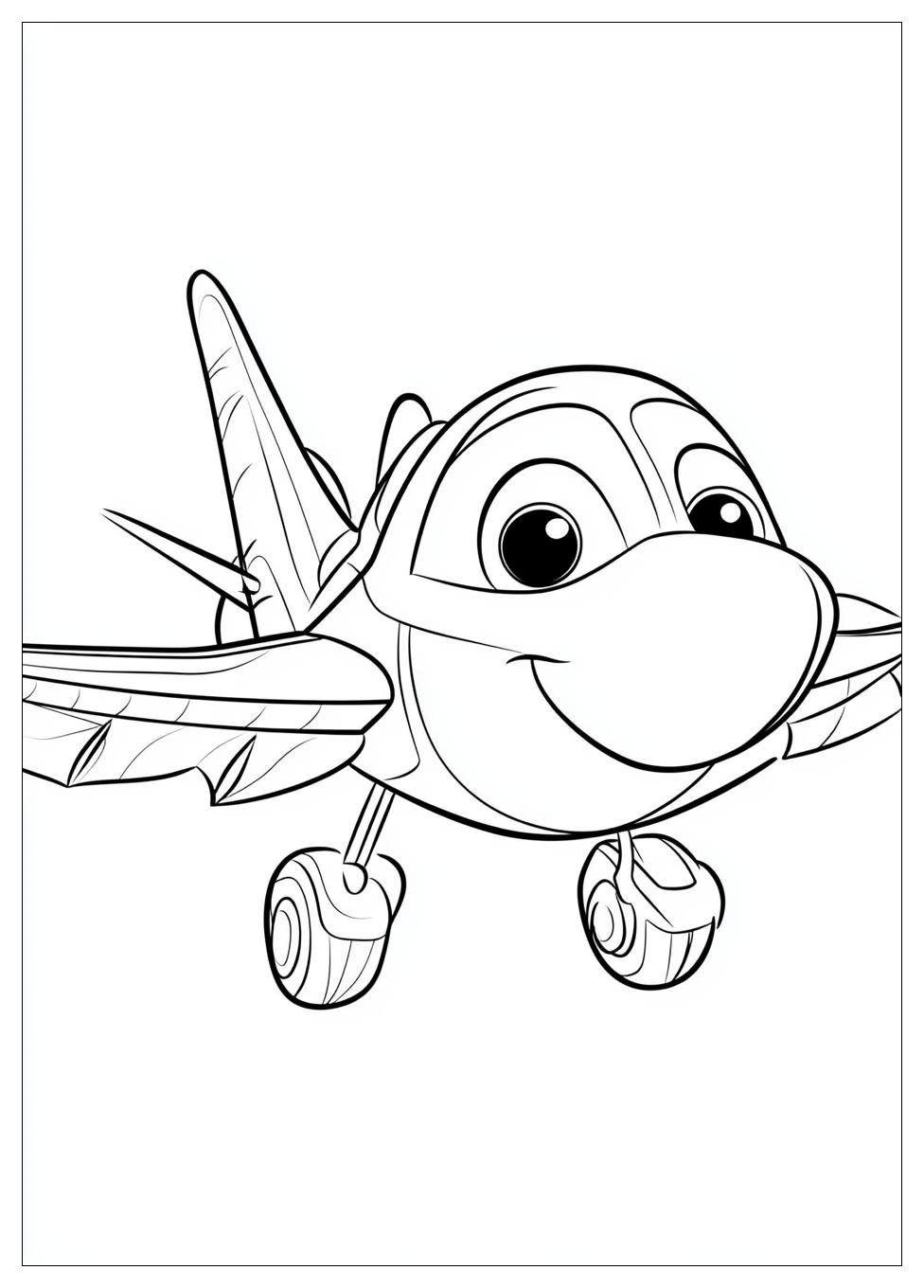 Disegni Super Wings Da Colorare 6