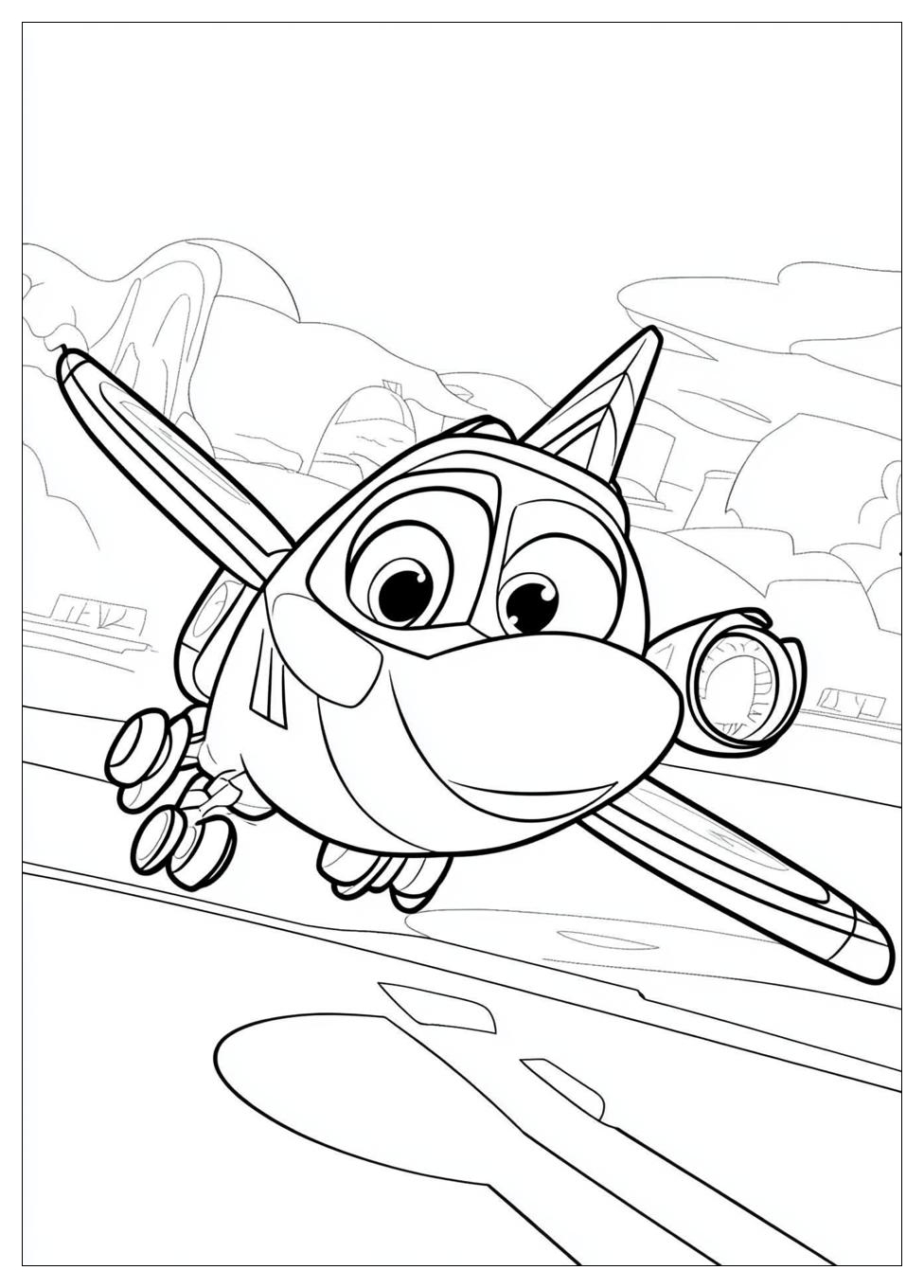 Disegni Super Wings Da Colorare 7